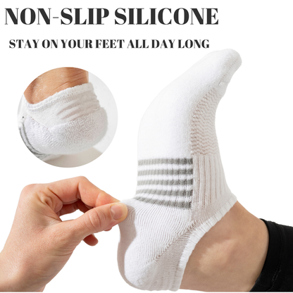 No Show Socks Womens Cushioned Low Cut Invisible Footies, 6 Pairs Running Athletic Gym Ankle Women Socks